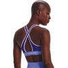 image:imageUnder Armour Womens Crossback Mid Impact Sports Bra468 Sonar Blue   Baja Blue