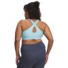image:imageUnder Armour Womens Crossback Mid Impact Sports Bra494 Stream   White
