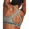 image:imageUnder Armour Womens Crossback Mid Impact Sports Bra504 Grove Green   Black
