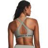 image:imageUnder Armour Womens Crossback Mid Impact Sports Bra504 Grove Green   Black