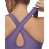 image:imageUnder Armour Womens Crossback Mid Impact Sports Bra520 Purple Luxe   Purple Crest