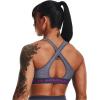 image:imageUnder Armour Womens Crossback Mid Impact Sports Bra558 Tempered Steel Light Heather   Strobe