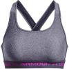 image:imageUnder Armour Womens Crossback Mid Impact Sports Bra558 Tempered Steel Light Heather   Strobe