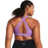 image:imageUnder Armour Womens Crossback Mid Impact Sports Bra560 Provence Purple  Provence Purple  Purple Ace