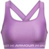 image:imageUnder Armour Womens Crossback Mid Impact Sports Bra560 Provence Purple  Provence Purple  Purple Ace