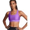 image:imageUnder Armour Womens Crossback Mid Impact Sports Bra573 Mystic Magenta   Rebel Pink