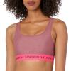 image:imageUnder Armour Womens Crossback Mid Impact Sports Bra635 Charged Cherry   Charged Cherry