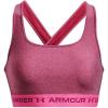 image:imageUnder Armour Womens Crossback Mid Impact Sports Bra635 Charged Cherry   Charged Cherry