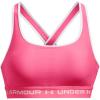 image:imageUnder Armour Womens Crossback Mid Impact Sports Bra640 Pink Punk   White