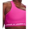 image:imageUnder Armour Womens Crossback Mid Impact Sports Bra652 Rebel Pink  