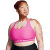 image:imageUnder Armour Womens Crossback Mid Impact Sports Bra656 Rebel Pink  Rebel Pink  White