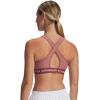 image:imageUnder Armour Womens Crossback Mid Impact Sports Bra688 Cinna Red   White