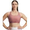 image:imageUnder Armour Womens Crossback Mid Impact Sports Bra688 Cinna Red   White