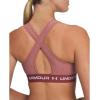 image:imageUnder Armour Womens Crossback Mid Impact Sports Bra688 Cinna Red   White