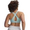 image:imageUnder Armour Womens Crossback Mid Impact Sports Bra703 Refresh Mint   White