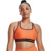 image:imageUnder Armour Womens Crossback Mid Impact Sports Bra800 Sunset Boulevard  Black  Sunset Boulevard