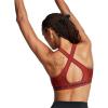 image:imageUnder Armour Womens Crossback Mid Impact Sports Bra840 Earthen Orange   Black
