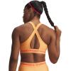 image:imageUnder Armour Womens Crossback Mid Impact Sports Bra870 Orange Bloc  Venom Red  Venom Red