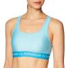 image:imageUnder Armour Womens Crossback Mid Impact Sports Bra914 Sky Blue  Capri  Sky Blue
