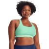 image:imageUnder Armour Womens Crossback Mid Impact Sports BraAqua Foam 335White