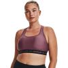 image:imageUnder Armour Womens Crossback Mid Impact Sports BraAsh Plum 554Ash Plum