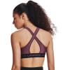image:imageUnder Armour Womens Crossback Mid Impact Sports BraAsh Plum 554Ash Plum