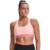 image:imageUnder Armour Womens Crossback Mid Impact Sports BraBeta Tint 658Stardust Pink