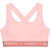 image:imageUnder Armour Womens Crossback Mid Impact Sports BraBeta Tint 658Stardust Pink