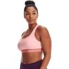 image:imageUnder Armour Womens Crossback Mid Impact Sports BraBeta Tint 658Stardust Pink