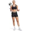 image:imageUnder Armour Womens Crossback Mid Impact Sports BraBlack 001Jet Gray