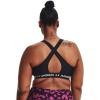 image:imageUnder Armour Womens Crossback Mid Impact Sports BraBlack 001White