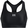 image:imageUnder Armour Womens Crossback Mid Impact Sports BraBlackBlackWhite