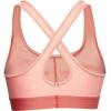 image:imageUnder Armour Womens Crossback Mid Impact Sports BraBlush Orange 873Peach Frost