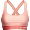 image:imageUnder Armour Womens Crossback Mid Impact Sports BraBlush Orange 873Peach Frost