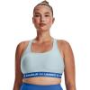 image:imageUnder Armour Womens Crossback Mid Impact Sports BraBreaker Blue 478White
