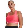 image:imageUnder Armour Womens Crossback Mid Impact Sports BraBrilliance 819White