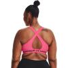 image:imageUnder Armour Womens Crossback Mid Impact Sports BraCerise 653Black