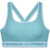 image:imageUnder Armour Womens Crossback Mid Impact Sports BraCloudless Sky 400Cloudless Sky