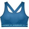 image:imageUnder Armour Womens Crossback Mid Impact Sports BraCruise Blue 899Cloudless Sky