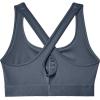 image:imageUnder Armour Womens Crossback Mid Impact Sports BraDownpour Gray 044Black