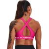 image:imageUnder Armour Womens Crossback Mid Impact Sports BraElectro Pink 695White