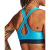 image:imageUnder Armour Womens Crossback Mid Impact Sports BraEquator Blue 417Mechanic Blue