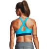 image:imageUnder Armour Womens Crossback Mid Impact Sports BraEquator Blue 417Mechanic Blue