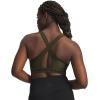 image:imageUnder Armour Womens Crossback Mid Impact Sports BraExpedition GreenBlack