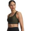 image:imageUnder Armour Womens Crossback Mid Impact Sports BraExpedition GreenBlack