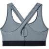 image:imageUnder Armour Womens Crossback Mid Impact Sports BraHushed Turquoise 396Black
