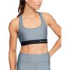 image:imageUnder Armour Womens Crossback Mid Impact Sports BraHushed Turquoise 396Black