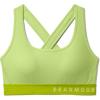 image:imageUnder Armour Womens Crossback Mid Impact Sports BraLime Ice 450Lime Ice