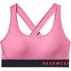 image:imageUnder Armour Womens Crossback Mid Impact Sports BraLipstick 691Lipstick