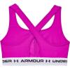 image:imageUnder Armour Womens Crossback Mid Impact Sports BraMeteor Pink 660White